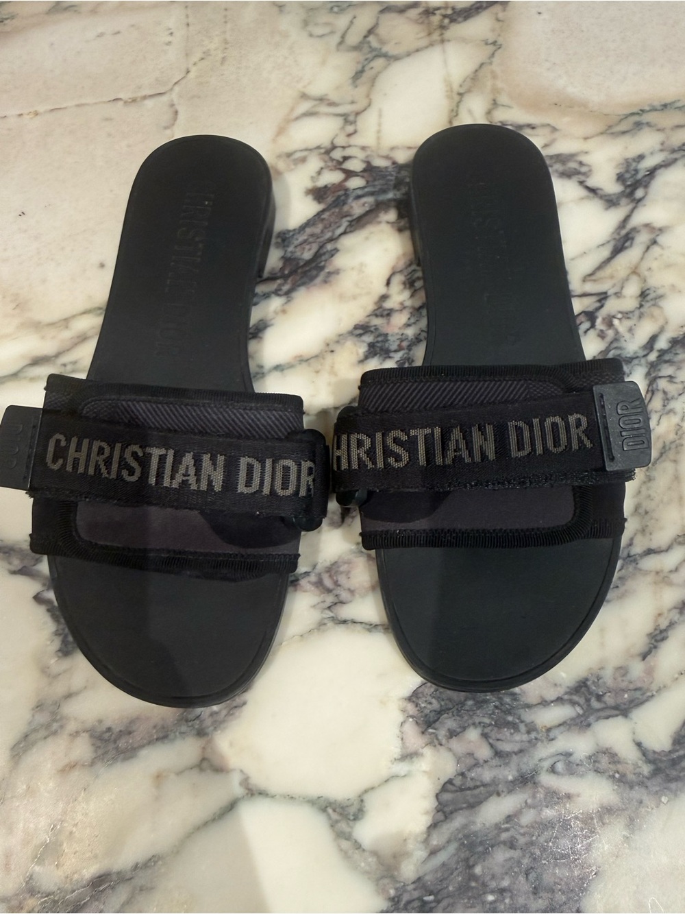 Dior women’s Black Slide Sandals